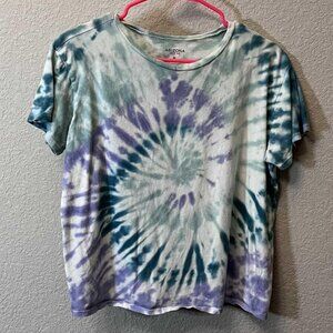 JUNIORS SIZE MEDIUM TIE DYE TEE